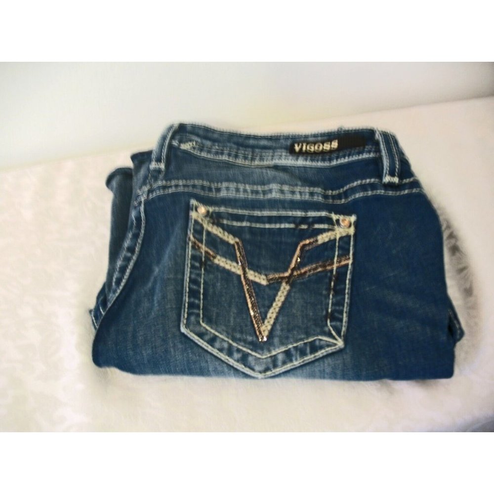 Women's Vigoss, Slim, Bootcut, Jeans Size 16 L30